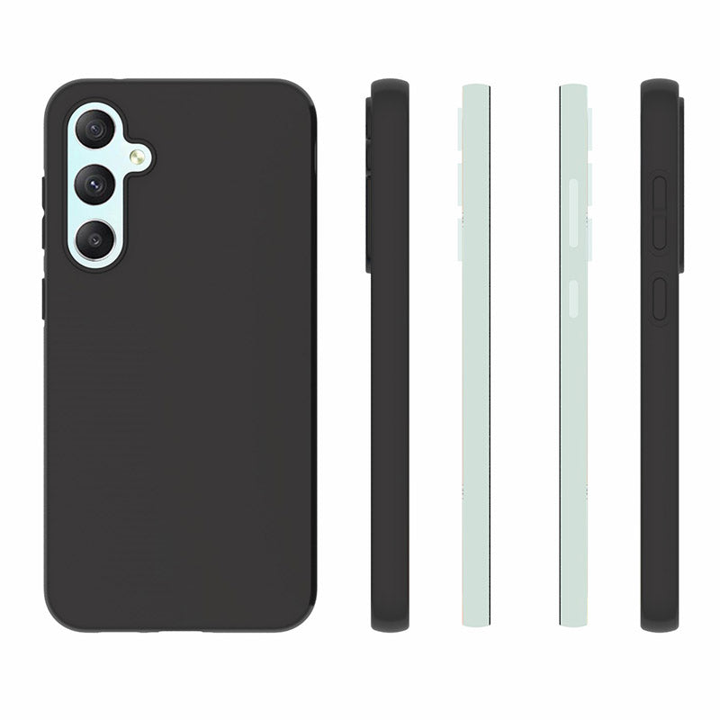 10Pcs / Pack for Samsung Galaxy S23 FE Phone TPU Case Dual-sided Matte Finish Phone Cover - Black 10Pcs / Pack for Samsung Galaxy S23 FE Phone TPU Case Dual-sided Matte Finish Phone Cover - Black